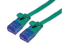 VALUE 21.99.2041, 1 m, Cat6a, U/UTP (UTP), RJ-45, RJ-45, Žalias