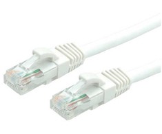 Value Vertė VERTĖ - Patch- Kabelis - RJ- 45 (M) iki RJ- 45 (M) - 3 m - UTP - CAT 6a - formos, be Haken - baltas, RAL 9003 (21.99.1473)