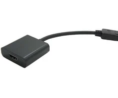 Value Kabelio adapteris, DP M - HDMI F, 150 m, DisplayPort, HDMI A tipo (standartinis), kištukas, lizdas, juodas