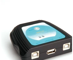 Value Vertės jungiklis Spausdintuvo jungiklis 2.0 USB rankinis 2 prievadų (14.99.5032)