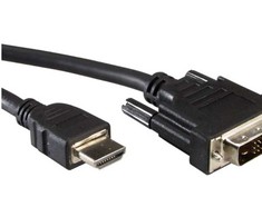 Kabelis Value HDMI - DVI-D 2m juoda (11.99.5522)