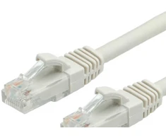 VALUE – tinklo kabelis – RJ-45 (M) į RJ-45 (M) – 5 m – UTP – CAT 6a – formuotas – pilka (21.99.0875)