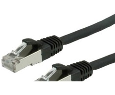 Value PatchCord , S FTP, Kat6, LSOH, 2m, juoda (21.99.1245)