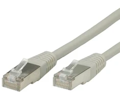 VALUE S/FTP (PiMF) jungiamasis laidas, Cat.6, pilkas 1 m, 1 m, Cat6, S/FTP (S-STP), RJ-45, RJ-45, pilkas