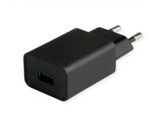 VALUE 19.99.1093, Vidinis, AC, 5 V, Juodas