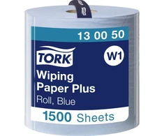 Valymo popierius Tork W1 universalus, mėlynas, 1500 lapų