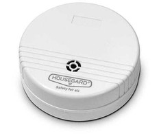 Housegard WA201S, Balta, Belaidis, 85 dB, Baterija, 9 V, 83 mm