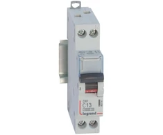 Legrand Automatinis jungiklis DX3 C 13A 1P+N, 1M, 6/10kA