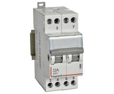 Legrand modulinis jungiklis I-0-II 2P 32A 400V (412903)