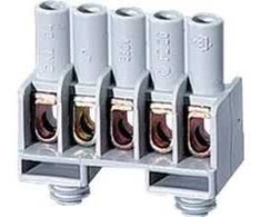 Hensel 5-takelis gnybtų juosta 1,5-6 mm2 Cu pilka DKL 04 (2600055)