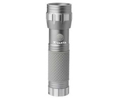 Varta 15638 101 421, UV žibintuvėlis, Sidabrinis, Akrilnitrilo butadieno stirenas (ABS), Aliuminis, Guma, Mygtukai, UV LED, 1 lempa(-os)