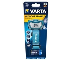 Varta 16650 101 421, Žibintuvėlis su galvos juosta, Žalsvai mėlyna, Akrilnitrilo butadieno stirenas (ABS), Polikarbonatas (PC), Polimetilmetakrilatas (PMMA), Mygtukai, 2 m, IPX4