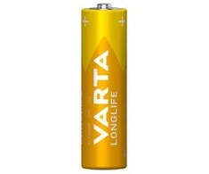 Varta 4106101761, Vienkartinės baterijos, AA, Šarminės, 1,5 V, 10 vnt., 10 metų