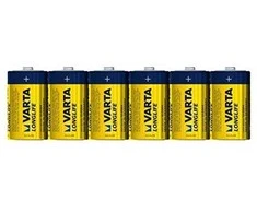 Varta 4120, Vienkartinės baterijos, D, Šarminė, 1,5 V, 2 vnt., Mėlyna, Geltona