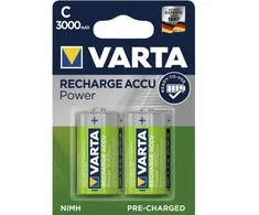 Varta 56714 101 412, Įkraunama baterija, C, Nikelio-metalo hidrido (NiMH), 1,2 V, 2 vnt., 3000 mAh