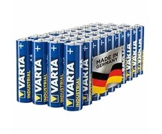 40x Bateria R-06 LR6 AA šarmine 1,5V Varta Industrial (folia4)