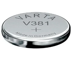 Varta V381 - Single-use battery - SR55 - Sidabrinis-Oxide (S) - 1.55 V - 1 pc(s) - 45 mAh