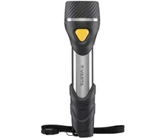 Varta Dienos šviesos multi LED F20, Rankinis žibintuvėlis, Juoda, Sidabrinė, Geltona, ABS sintetika, Aliuminis, Guma, LED, 9 lempos, 40 lm