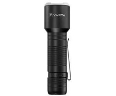 Varta F30 Pro, Hand prožektorius, Juodas, Aliuminio, Polycarbonate (PC), Rubber, Silicone, Mygtukai, 1 m, LED
