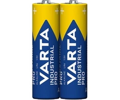 Varta Industrial Pro, vienkartinė baterija, AA, šarminė, 1,5 V, 2 vnt., Vokietija