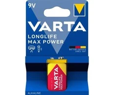 Varta Ilgaamžis „Max Power“ 9 V 1 vnt. VLK akumuliatorius