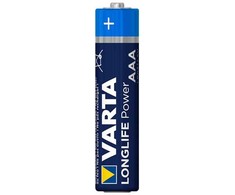 Varta Longlife Power AAA, vienkartinė baterija, AAA, šarminė, 1.5 V, 40 vnt., 10 metų