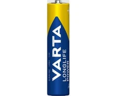 Varta Ilgaamžė, Vienkartinė baterija, AAA, Šarminė, 1,5 V, 24 vnt., 44,5 mm