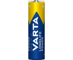 Varta Longlife, vienkartinė baterija, AA, šarminė, 1,5 V, 12 vnt., Vokietija