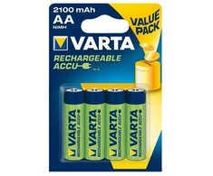 Varta Įkraunamos „Charge Accu Value AA“ baterijos, 2100 mAh, 4 vnt. pakuotė