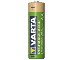 Varta perdirbta AA 2100mAh, Įkraunama baterija, AA, Nikelio-metalo hidrido (NiMH), 1,2 V, 4 vnt., 2100 mAh