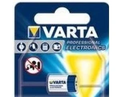 Varta V11A, vienkartinė baterija, šarminė, 6 V, 1 vnt., 38 mAh, mėlyna, sidabrinė