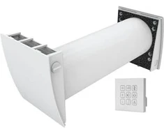 Duka Ventilation Duka One D6 vonios ventiliatorius Ø160 mm, baltas