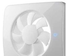 Ventiliatorius Fresh Ab „Fresh Intellivent Sky“ – išmanusis savaime prisitaikantis drėgmės valdymas.