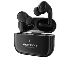 Ausinės Vention Iki ausinių ECHO LITE E11 Bluetooth 5.4 HiFi TWS juodos