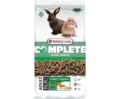 „Versele-Laga Cuni Adult Complete“ užkandis triušiams, 1,75 kg, su vitaminu A, vitaminu C, vitaminu D3, vitaminu E, variu, jodu, geležimi, manganu, selenu, cinku, 14 %.