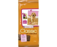 Versele Laga VL-Classic Dog su ėriena ir ryžiais 20kg šunims doroslych