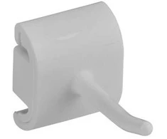 Sieninis pakabukas Vikan 78x41mm baltas vieno kablio modulis higieniškas baltas 1x1x1mm (1)