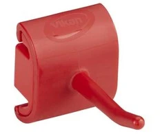 Sieninis pakabukas Vikan 78x41mm raudonas vieno kablio modulis higieniškas raudonas 1x1x1mm (1)
