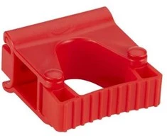 Sieninis laikiklis Vikan 82x87mm raudonas vienos guminės juostos modulis raudonas 1x1x1mm (1)