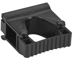 Sieninis laikiklis Vikan 82x87mm juodas vienos guminės juostos modulis juodas 1x1x1mm (1)