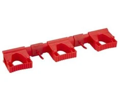 Sieninis laikiklis Vikan 87x420mm raudonas higieniškas lankstus raudonas 1x1x1mm (1)