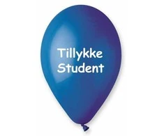 Viborg Ballon As Balionas „Sveikinu mokinį“, mėlynas
