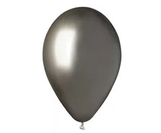 Viborg Ballon As Kosminės pilkos spalvos balionas, blizgus