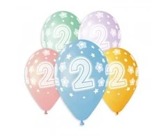 Viborg Ballon As Skaičių balionai 2 metams, 5 vnt.