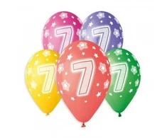 Viborg Ballon As Skaičių balionai 7 metai, 5 vnt.