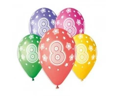 Viborg Ballon As Skaičių balionai 8 metai, 5 vnt.