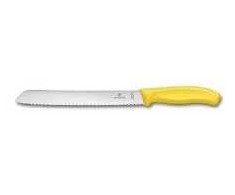 Duonos peilis Classic Victorinox Fibrox geležtė 21 cm geltona rankena, 10 vnt./kartonas
