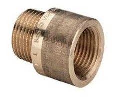 Viega 1/2" x 15 mm pistoleto metalo spalvos silikoninės bronzos srieginės jungties prailginimas