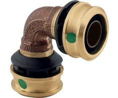 Viega Bogen RAXOFIX 5316 647063 63mm aus Rotguss m.SC-Contur p.Stueck