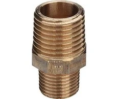 VIEGA nipelis 2x1 1/2"", pistoleto metalo spalvos